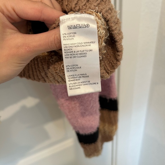 Urban Outfitters BDG Mixed Stripe Cropped Knit Sweater - Picture 10 of 11